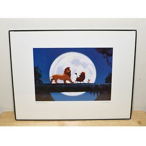 Disney Vintage Lion King Framed Print: Hakuna Matata